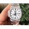 NAUTILUS-5726-COMPLICATED-SS-1-1-BEST-EDITION-WHITE-TEXTURED-DIAL-ON-SS-BRACELE Replica