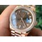 Rolex-DayDate-36mm-Dia-Pres-RG-RG-Brown-Diam-EWF-1-1-Best-Edition-Version Replica