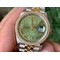 Rolex-Date-Just-36mm-Diamond-Green-Dial-SG-Strap-1-1-Best-Edition-Version Replica