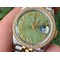 Rolex-Date-Just-36mm-Diamond-Green-Dial-SG-Strap-1-1-Best-Edition-Version Replica