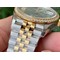Rolex-Date-Just-36mm-Diamond-Green-Dial-SG-Strap-1-1-Best-Edition-Version Replica