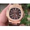 NAUTILUS-5711-RG-GRF-1-1-BEST-EDITION-BROWN-TEXTURED-DIAL-ON-BROWN-LEATHER-STRAP-324CS Replica