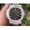 NAUTILUS-5711-RG-GRF-1-1-BEST-EDITION-GREY-TEXTURED-DIAL-ON-BLACK-LEATHER-STRAP-324CS Replica