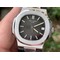 NAUTILUS-5711-RG-GRF-1-1-BEST-EDITION-GREY-TEXTURED-DIAL-ON-BLACK-LEATHER-STRAP-324CS Replica