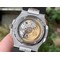 NAUTILUS-5711-RG-GRF-1-1-BEST-EDITION-GREY-TEXTURED-DIAL-ON-BLACK-LEATHER-STRAP-324CS Replica