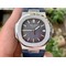 NAUTILUS-5711-RG-GRF-1-1-BEST-EDITION-WHITE-TEXTURED-DIAL-ON-BLACK-LEATHER-STRAP-324CS Replica