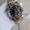 Roler-Data-Blue-Dial-on-Solid-Steel-Strap Replica