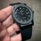 Hublot-Big-Bang-Leather-Strap-Full-Black-Carbon-Dial Replica