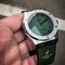 Hublot-Big-Bang-Leather-Strap-Full-Green Replica