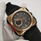 Bell-Ross-BR-X1-Gold-Hight-Version-on-Black-Rubber-Strap Replica