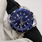 Bell-Ross-Blue-Hight-Version-on-Black-Rubber-Strap Replica