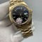 Roler-Data-Full-Gold-Black-Dial Replica