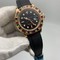Rolers-Diamond-Rainbow-Rubber-Strap Replica