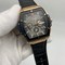 Hublot-Spirit-Gold-Chrono-Hight-Version-on-Black-Leather-Strap Replica