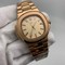 Patek-Philippe-Nautilus-Gold-Dial-High-Version Replica