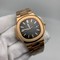 Patek-Philippe-Nautilus-Black-Dial-High-Version Replica