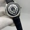 Montblanc-Classic-Black-Dial-Black-Lither-Strap-Duble-Chrono Replica