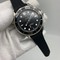 Omega-Seamaster-Black-Dial-On-Black-Rubber-Strap Replica
