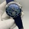 Breitling-Super-Ochean-Blue-Chrono-High-Version-on-Blue-Rubber-Strap Replica