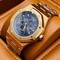 Audemars-Piguet-Blue-Dial-Perpetual-Calendar-High-Version-Gold Replica