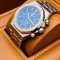 Audemars-Piguet-Blue-Dial-Chrono-High-Version Replica