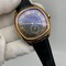 Cartier-Santo-Classic-Black-Gold-on-Lither-Strap Replica