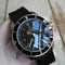 Breitling-Chronometr-Black-Rubber-Strap Replica