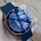 Breitling-Chronometr-Blue-Rubber-Strap Replica
