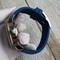Breitling-Chronometr-Blue-Rubber-Strap Replica