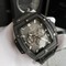 Hublot-Spirit-Black-leather-Strap Replica