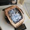 Hublot-Spirit-Gold-Case-Black-Leather-Strap Replica