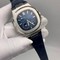 Patek-Philippe-Nautilus-Blue-Dial-Duble-Chrono-High-Version Replica