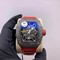 RM035-02-Real-NTPT-ZF-1-1-Best-Edition-Skeleton-Dial-on-Red-Rubber-Strap-V3 Replica