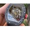 RM055-NTPT-KVF-Best-Edition-Skeleton-Dial-Gold-on-White-Rubber-Strap-MIYOTA8215-V3 Replica