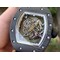 RM055-NTPT-KVF-Best-Edition-Skeleton-Dial-Gold-on-White-Rubber-Strap-MIYOTA8215-V3-Copy- Replica