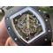 RM055-NTPT-KVF-Best-Edition-Skeleton-Dial-Gold-on-White-Rubber-Strap-MIYOTA8215-V3-Copy- Replica