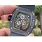 RM055-NTPT-KVF-Best-Edition-Skeleton-Dial-Gold-on-White-Rubber-Strap-MIYOTA8215-V3-Copy- Replica