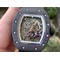 RM055-NTPT-KVF-Best-Edition-Skeleton-Dial-Gold-on-White-Rubber-Strap-MIYOTA8215-V3-Copy- Replica