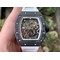 RM055-NTPT-KVF-Best-Edition-Skeleton-Dial-Black-Crown-on-White-Rubber-Strap-MIYOTA8215-V3 Replica