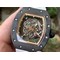 RM055-NTPT-KVF-Best-Edition-Skeleton-Dial-Gold-on-White-Rubber-Strap-MIYOTA8215-V3 Replica