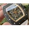 RM055-NTPT-KVF-Best-Edition-Skeleton-Dial-Gold-on-White-Rubber-Strap-MIYOTA8215-V3 Replica