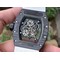 RM055-NTPT-KVF-Best-Edition-Skeleton-Dial-Gold-on-White-Rubber-Strap-MIYOTA8215-V3 Replica