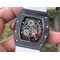 RM055-NTPT-KVF-Best-Edition-Skeleton-Dial-Red-Crown-on-White-Rubber-Strap-MIYOTA8215-V3 Replica