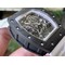 RM055-NTPT-KVF-Best-Edition-Skeleton-Dial-Red-Crown-on-White-Rubber-Strap-MIYOTA8215-V3 Replica