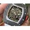 RM055-NTPT-KVF-Best-Edition-Skeleton-Dial-Red-Crown-on-White-Rubber-Strap-MIYOTA8215-V3 Replica