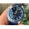 Planet-Ocean-600M-Co-Axial-GMT-43-5mm-VSF-1-1-Best-Edition-Blue-Dial-Blue-Ceramic-Bezel-on-Blue-Rubber-Strap-A8605-Super-Clone Replica