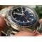 Planet-Ocean-600M-GMT-43-5mm-VSF-1-1-Best-Edition-Blue-Dial-Blue-Ceramic-Bezel-on-SS-Bracelet-A8605-Super-Clone Replica