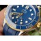 Seamaster-Diver-300M-SS-YG-VSF-1-1-Best-Edition-YG-Bezel-Blue-Dial-on-Blue-Rubber-Strap-A8800 Replica