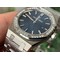 Lady-Royal-Oak-33mm-YG-JF-1-1-Best-Edition-Blue-Dial-Diamonds-Bezel-on-SS-Bracelet-Swiss-Quartz Replica