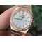 Lady-Royal-Oak-33mm-YG-JF-1-1-Best-Edition-Silver-Dial-Diamonds-Bezel-on-YG-Bracelet-Swiss-Quartz Replica